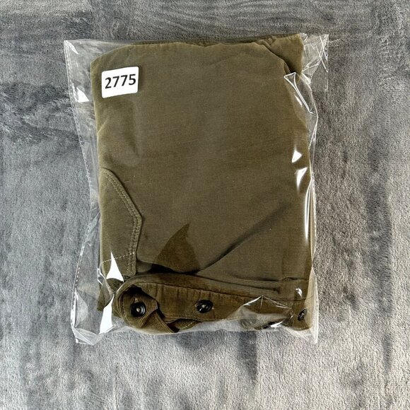 JEREMIAH Long Sleeve Button Down Corduroy Overshirt in Mossy Green MEN'S LARGE - Picture 9 of 9